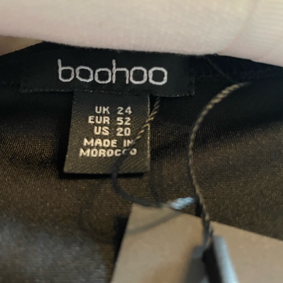 Black Long Sleeve Corset Top - Picture 5 of 7